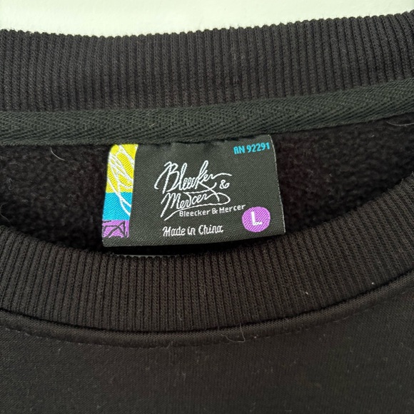 Bleecker & Mercer "Born with a Silver Spoon" Bear Crewneck - Large - Picture 4 of 6